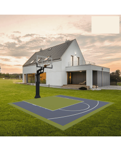 DEMI-TERRAIN DE BASKETBALL 6 X 6 METRES - DALLE PREMIUM