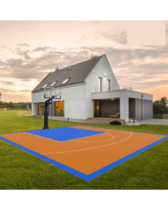 DEMI-TERRAIN DE BASKETBALL 10 X 9 METRES - DALLES PREMIUM