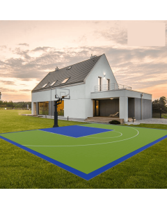 DEMI-TERRAIN DE BASKETBALL 10 X 12 METRES - DALLE PREMIUM