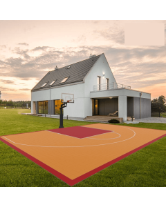 DEMI-TERRAIN DE BASKETBALL 10 X 14 METRES - DALLE PREMIUM